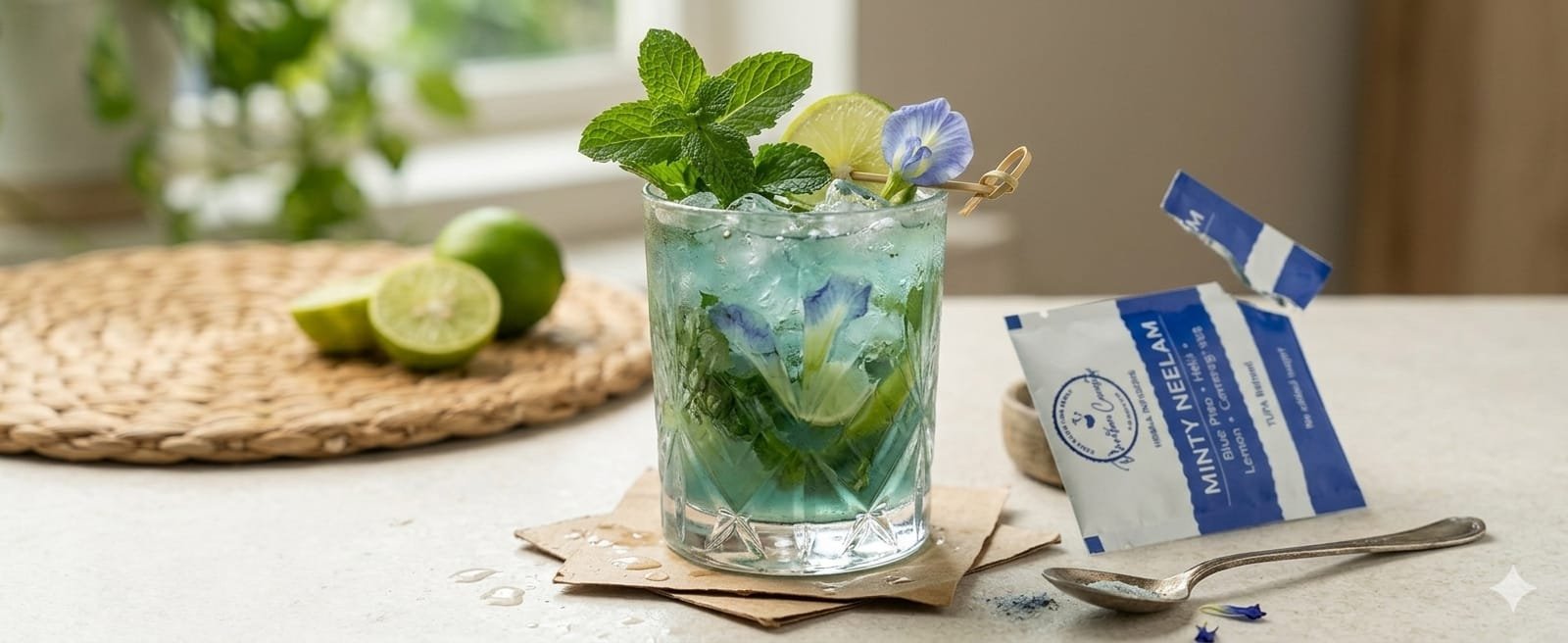 Minty Neelam Mojito – A Refreshing Twist